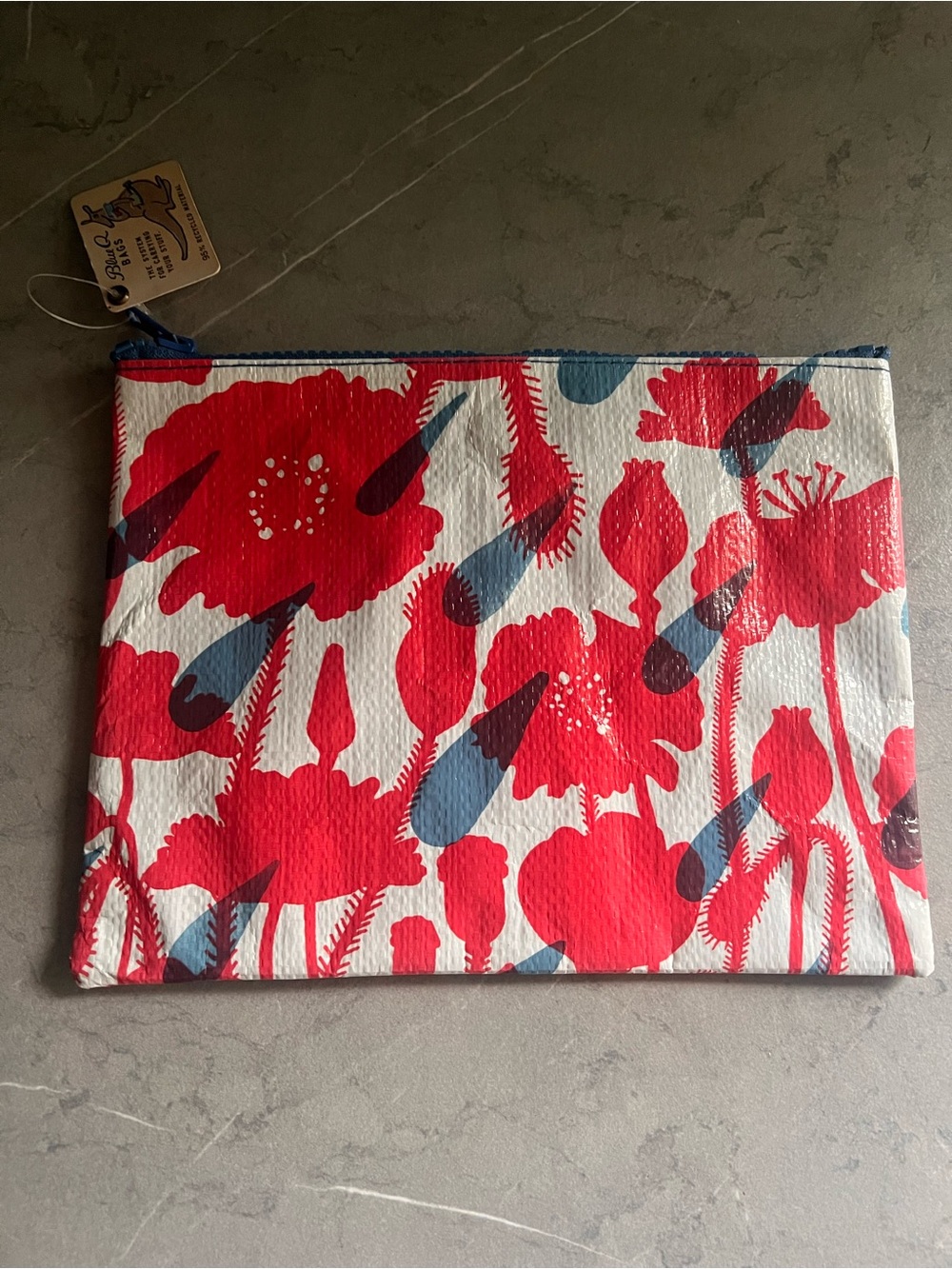 BLUE Q Flower Shower Zipper Pouch